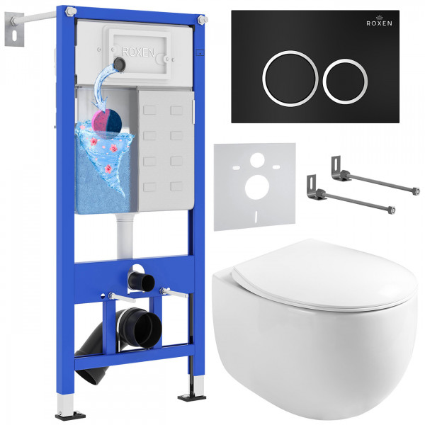 Комплект 6 в 1 Roxen StounFix Dual Fresh 964010 (состоит из: 710200, Santi 410260B, 530170-01)