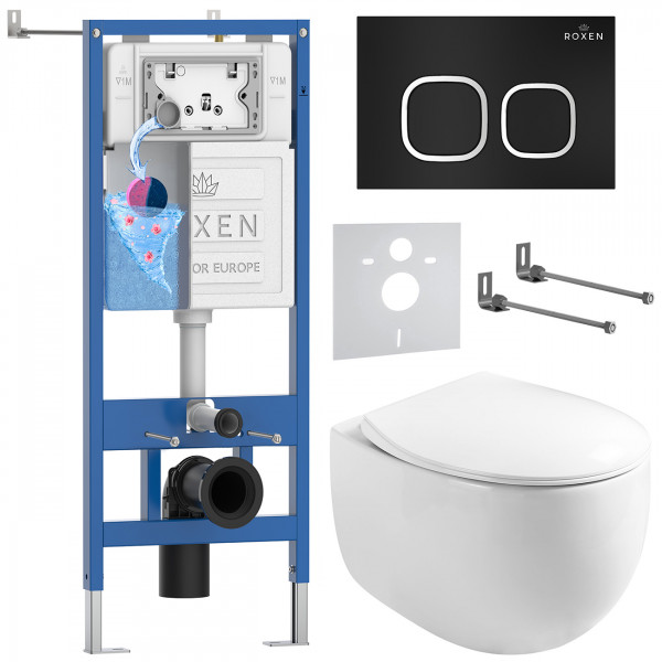 Комплект 6 в 1 Roxen StounFix Dual Fresh 964079 (состоит из: 710200, Santi 410280B, 530170-01)