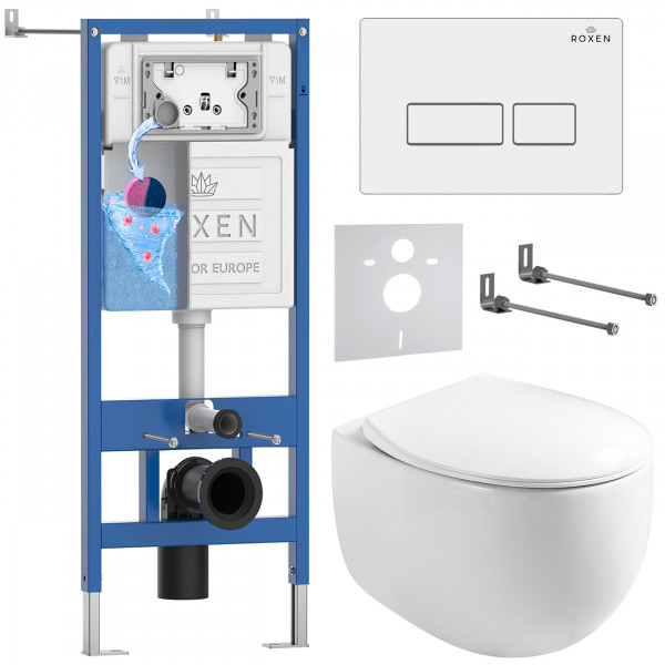 Комплект 6 в 1 Roxen StounFix Dual Fresh 964170 (состоит из: 710200, Caspia 410280W, 530170-01)