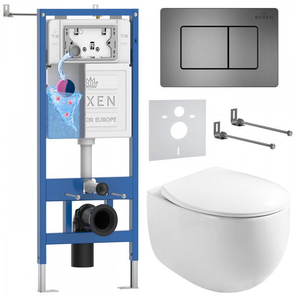 Комплект 6 в 1 Roxen StounFix Dual Fresh 964215 (состоит из: 710200, Steel 420280G, 530170-01)