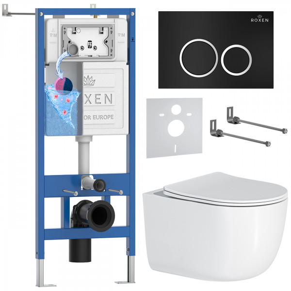 Комплект 6 в 1 Roxen StounFix Dual Fresh 964295 (состоит из: 710200, Santi 410260B, 530160-01)