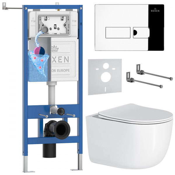 Комплект 6 в 1 Roxen StounFix Dual Fresh 964514 (состоит из: 710200, Caspia 410280CH, 530160-01)