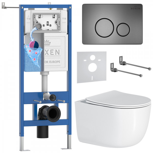 Комплект 6 в 1 Roxen StounFix Dual Fresh 964590 (состоит из: 710200, Steel 420260G, 530160-01)