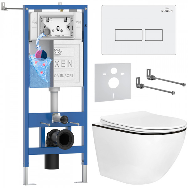 Комплект 6 в 1 Roxen StounFix Dual Fresh 964744 (состоит из: 710200, Caspia 410280W, 530110-01B)