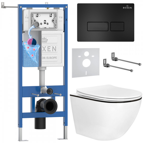 Комплект 6 в 1 Roxen StounFix Dual Fresh 964755 (состоит из: 710200, Caspia 410280B, 530110-01B)