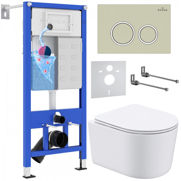 Комплект 6 в 1 Roxen StounFix Dual Fresh 966278 (состоит из: 710200, Santi 410260BG, 530120-01)