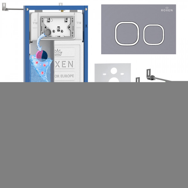 Комплект 6 в 1 Roxen StounFix Dual Fresh 966332 (состоит из: 710200, Santi 410280DG, 530185-01)