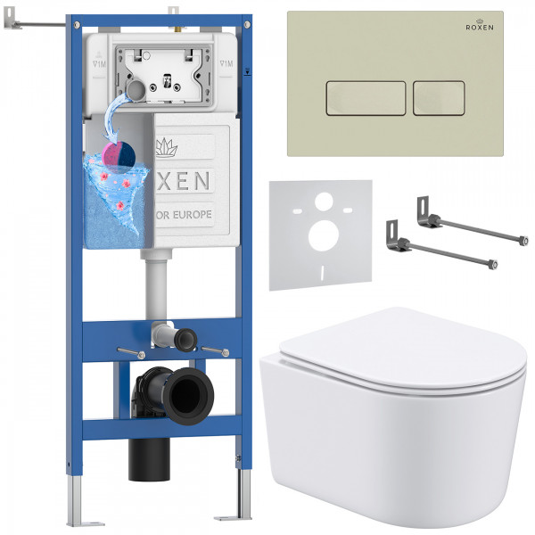 Комплект 6 в 1 Roxen StounFix Dual Fresh 966686 (состоит из: 710200, Caspia 410280BG, 530120-01)