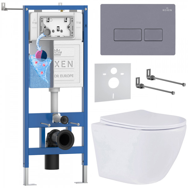 Комплект 6 в 1 Roxen StounFix Dual Fresh 966771 (состоит из: 710200, Caspia 410280DG, 530185-01)