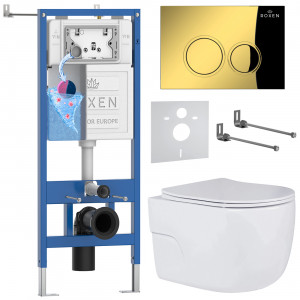 Комплект 6 в 1 Roxen StounFix Dual Fresh 968015 (состоит из: 710200, Santi 410260G, 530155-01)