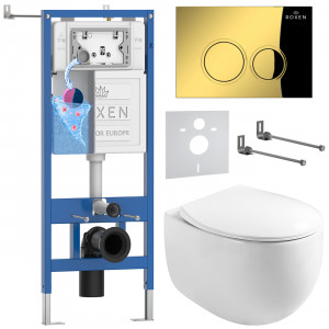 Комплект 6 в 1 Roxen StounFix Dual Fresh 968031 (состоит из: 710200, Santi 410260G, 530170-01)