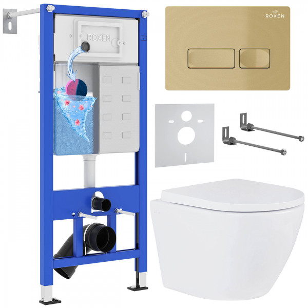 Комплект 6 в 1 Roxen StounFix Dual Fresh 968050 (состоит из: 710200, Caspia 410280GВ, 530185-02)