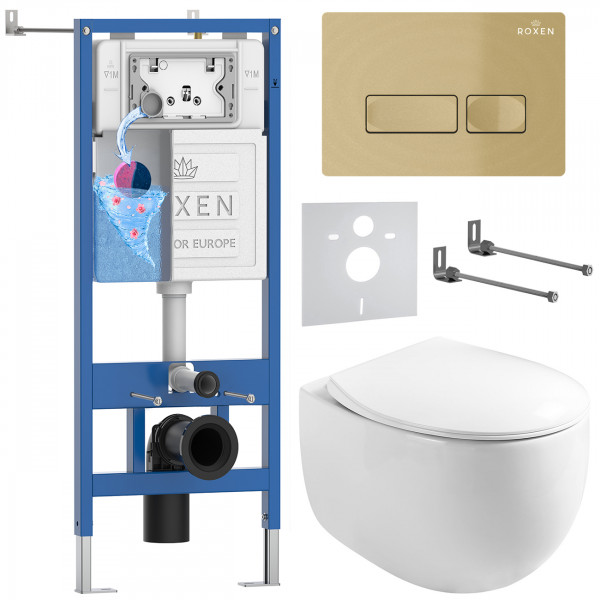 Комплект 6 в 1 Roxen StounFix Dual Fresh 968085 (состоит из: 710200, Caspia 410280GВ, 530170-01)