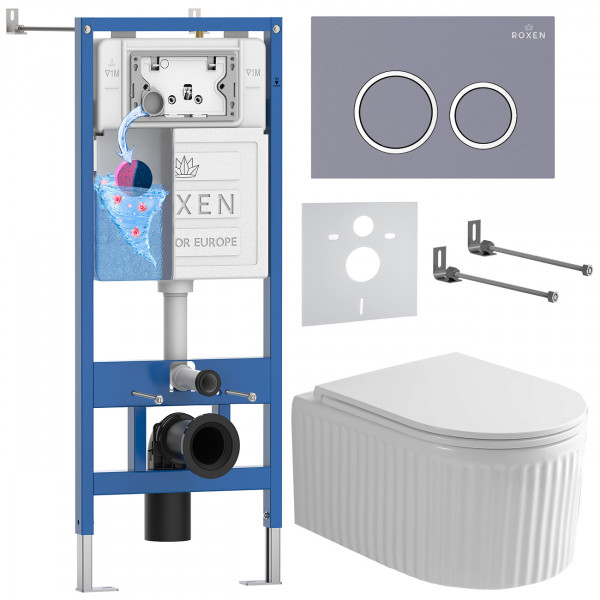 Комплект 6 в 1 Roxen StounFix Dual Fresh 968253 (состоит из: 710200, Santi 410260DG, 530200-01)