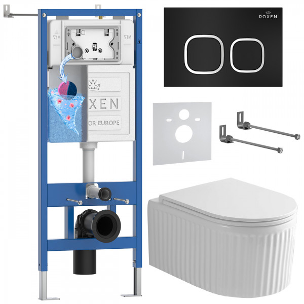 Комплект 6 в 1 Roxen StounFix Dual Fresh 968267 (состоит из: 710200, Santi 410280B, 530200-01)