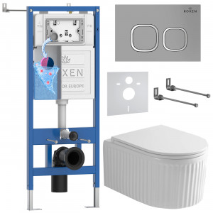 Комплект 6 в 1 Roxen StounFix Dual Fresh 968275 (состоит из: 710200, Santi 410280M, 530200-01)