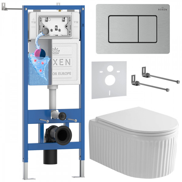 Комплект 6 в 1 Roxen StounFix Dual Fresh 968301 (состоит из: 710200, Steel 420280S, 530200-01)