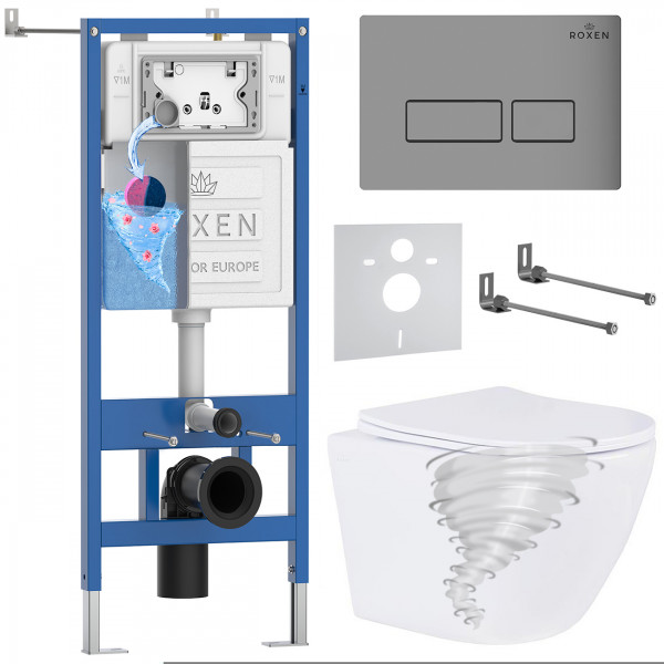 Комплект 6 в 1 Roxen StounFix Dual Fresh 968322 (состоит из: 710200, Caspia 410280M, 530205-01)