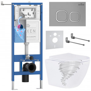 Комплект 6 в 1 Roxen StounFix Dual Fresh 968387 (состоит из: 710200, Santi 410280M, 530205-01)