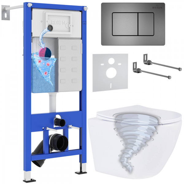 Комплект 6 в 1 Roxen StounFix Dual Fresh 968391 (состоит из: 710200, Steel 420280G, 530205-01)