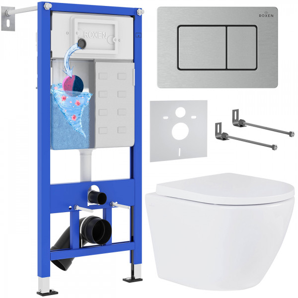 Комплект 6 в 1 Roxen StounFix Dual Fresh 968421 (состоит из: 710200, Steel 420280S, 530185-02)