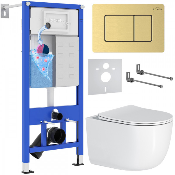 Комплект 6 в 1 Roxen StounFix Dual Fresh 968483 (состоит из: 710200, Steel 420260GB, 530160-01)