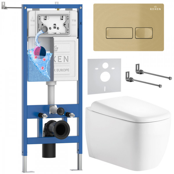 Комплект 6 в 1 Roxen StounFix Dual Fresh 968506 (состоит из: 710200, Caspia 410280GB, 530220-02)