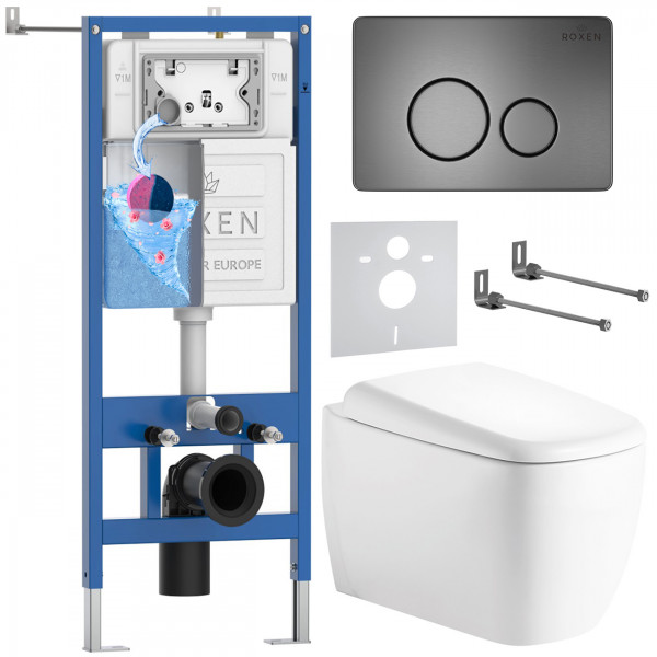 Комплект 6 в 1 Roxen StounFix Dual Fresh 968520 (состоит из: 710200, Steel 420260G, 530220-02)