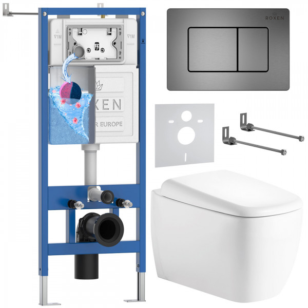 Комплект 6 в 1 Roxen StounFix Dual Fresh 968521 (состоит из: 710200, Steel 420280G, 530220-02)