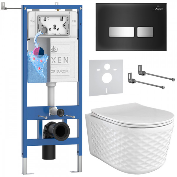 Комплект 6 в 1 Roxen StounFix Dual Fresh 979001 (состоит из: 710200, Caspia 410280B, 530225-01)