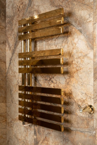 Полотенцесушитель электрический Boheme VENTURO GOLD 95x500x898 мм (721-G)