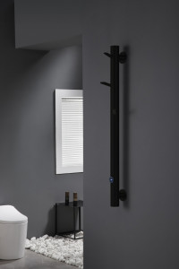 Полотенцесушитель электрический Boheme OAK BLACK 201x139x1500 мм (724-B)