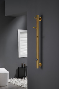 Полотенцесушитель электрический Boheme OAK BRONZE 201x139x1500 мм (724-BR)