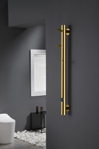 Полотенцесушитель электрический Boheme OAK GOLD 201x139x1500 мм (724-G)