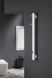 Полотенцесушитель электрический Boheme OAK MATT WHITE 201x139x1500 мм (724-MW)
