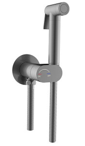 Смеситель встраиваемый RGW SP-213Gr с гигиеническим душем