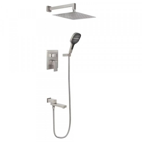Душевая система встраиваемая Hansberge H6075NK никель