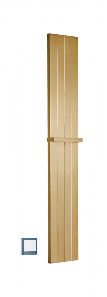 Полотенцесушитель электрический Boheme MATT GOLD 250x87x1500 мм (725-MG)