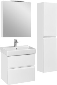 Зеркальный шкафчик Roca Oleta 60 R, белый глянец, 857646806