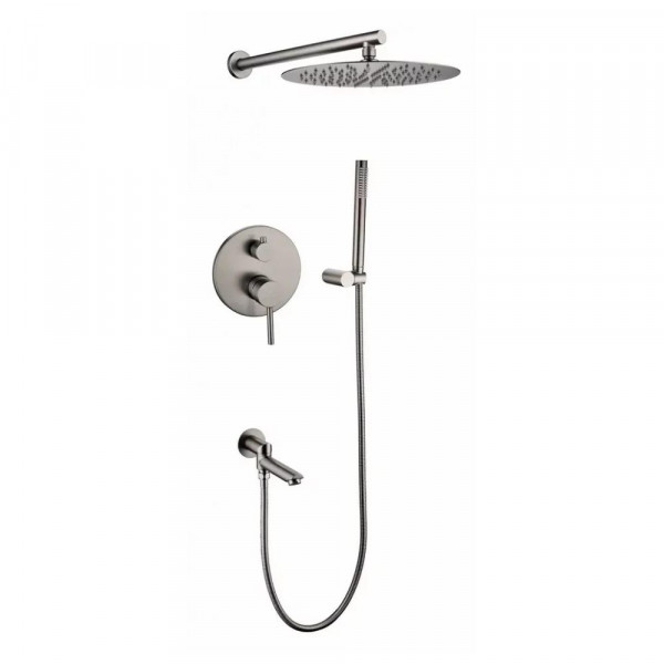 Душевая система встраиваемая Grocenberg GB5099BG-1 графит