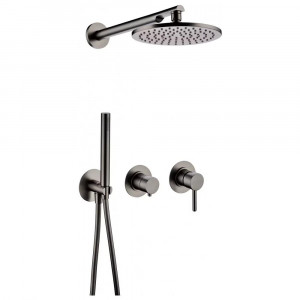 Душевая система встраиваемая без излива Grocenberg GB5090BG графит