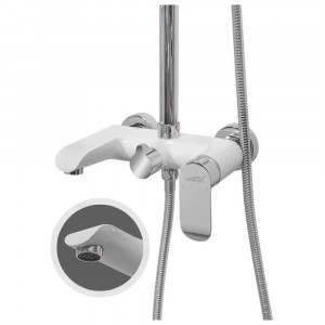 Душевая система Hansberge H5033W Белый