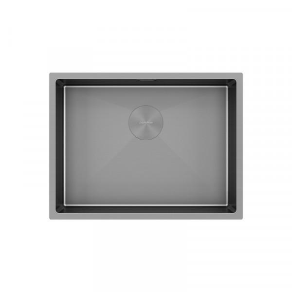 Кухонная мойка Paulmark NEXT 58 UNI PM215844-MG матовый серый 58х44см