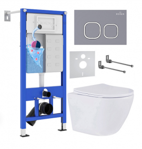 Комплект 6 в 1 Roxen StounFix Dual Fresh 966332 (состоит из: 710200, Santi 410280DG, 530185-01)