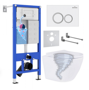 Комплект 6 в 1 Roxen StounFix Dual Fresh 968335 (состоит из: 710200, Santi 410260W, 530205-01)