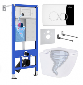 Комплект 6 в 1 Roxen StounFix Dual Fresh 968340 (состоит из: 710200, Santi 410260CH, 530205-01)