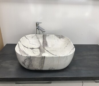 Накладной умывальник CeramaLux K397G125 50х39,5
