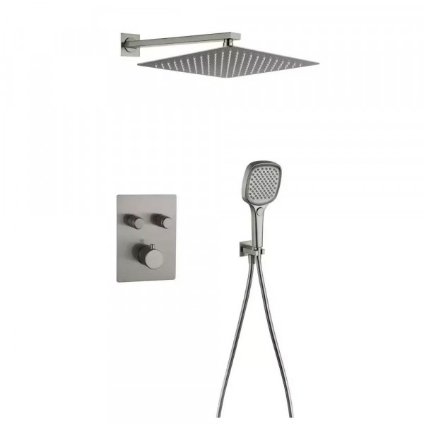 Душевая система встраиваемая без излива Grocenberg GB5040NK никель