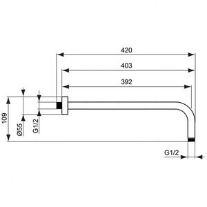 Душевая система скрытого монтажа Ideal Standard CERATHERM C100 7 в 1 A7572AA с термостатом хром