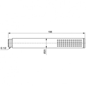 Душевая система скрытого монтажа Ideal Standard CERATHERM C100 7 в 1 A7572AA с термостатом хром